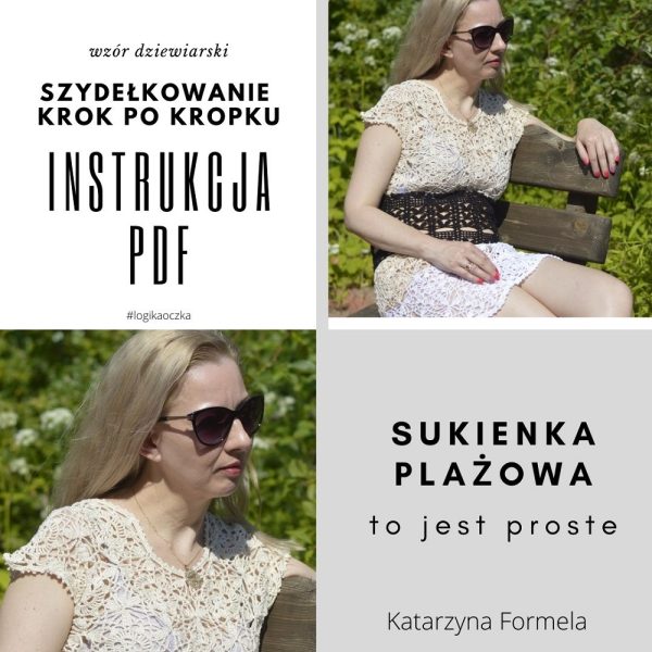 Sukienka szydełkowana - instrukcja